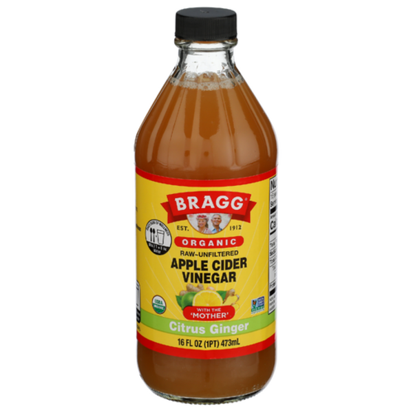 Bragg Organic Citrus Ginger Apple Cider Vinegar