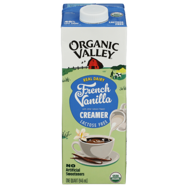 Organic Valley Organic French Vanilla Lactose Free Creamer