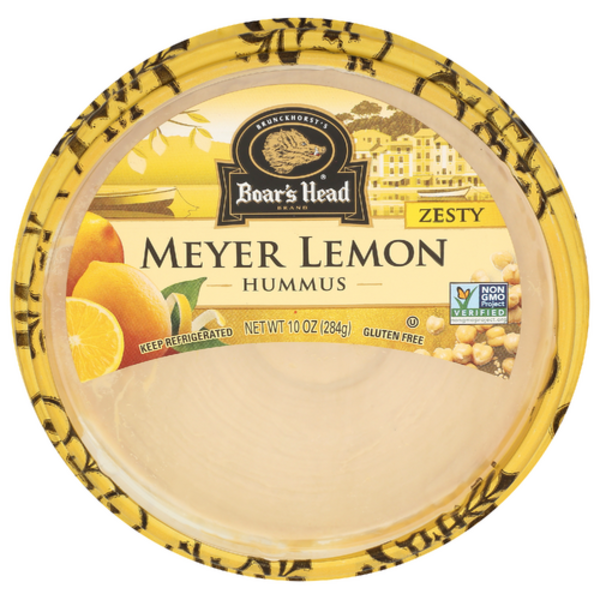 Boar's Head Brand Zesty Meyer Lemon Hummus