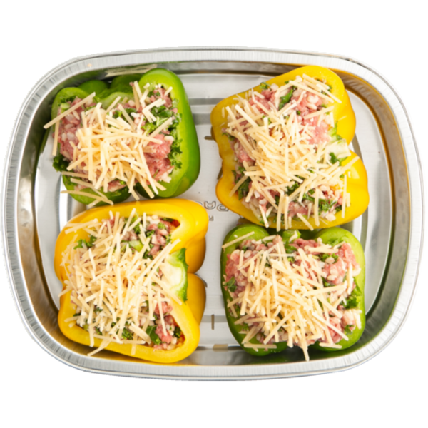 Sprouts Grass-Fed Beef Stuffed Peppers Meal