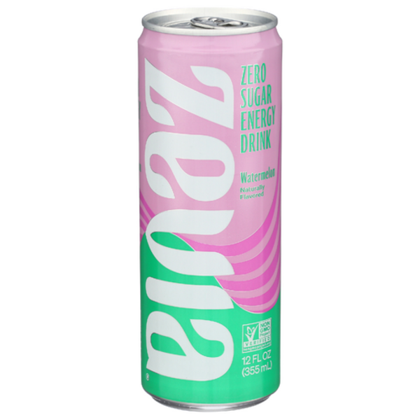 Zevia Zero Calorie Watermelon Energy Drink