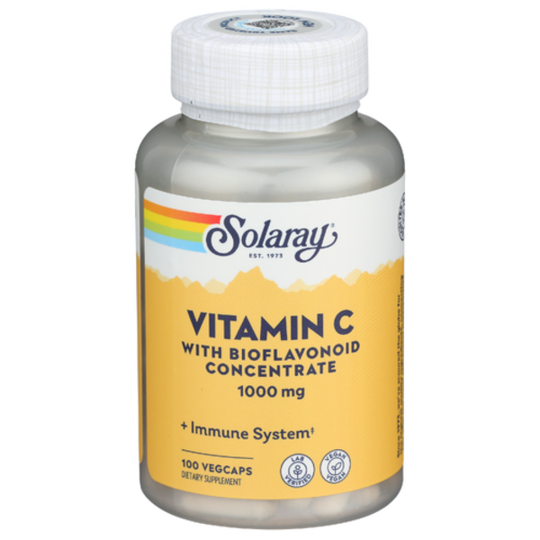Solaray Vit C 1000Mg Bioflvnd & Rose Hips