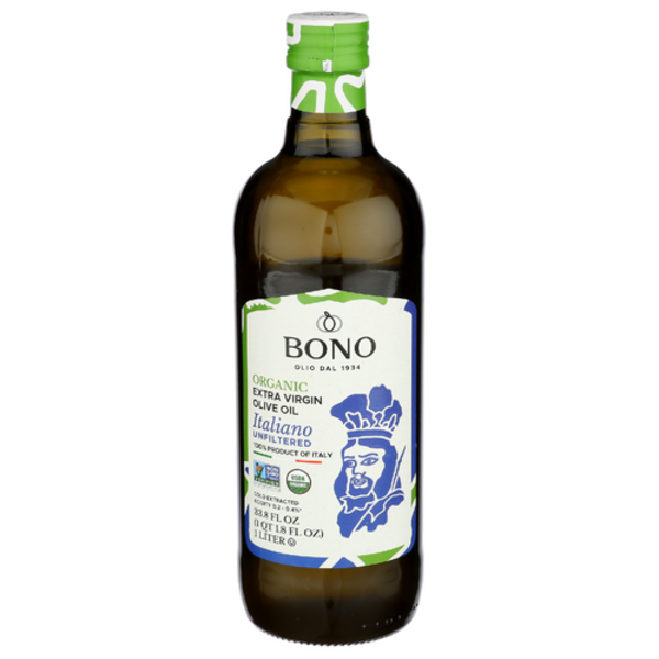 Bono Organic Italiano Unfiltered Extra Virgin Olive Oil