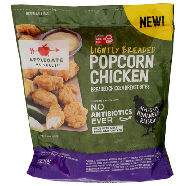 Applegate Lightly Breaded Popcorn Chicken