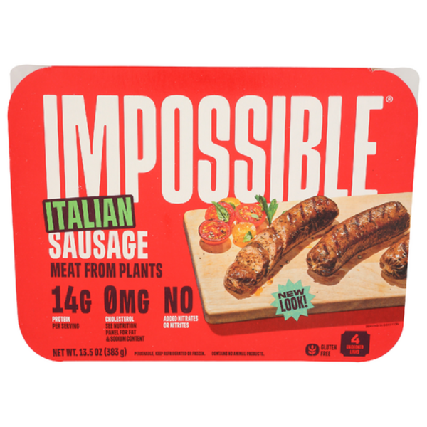 Impossible Italian Plant Based Sausage Links