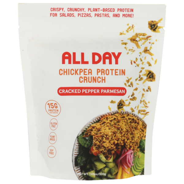 All Day Cracked Pepper Parmesan Chickpea Protein Crunch
