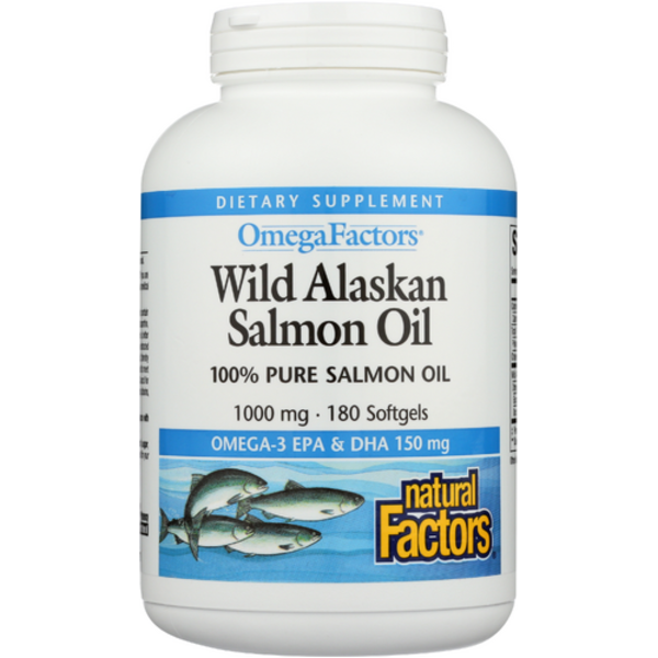 Natural Factors Wild Alaska Salmon Oil