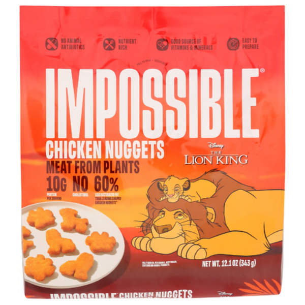 Impossible Character Chicken Nuggets Made From Plants