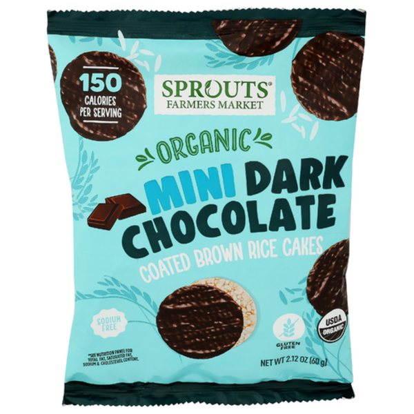 Sprouts Organic Mini Dark Chocolate Coated Rice Cakes