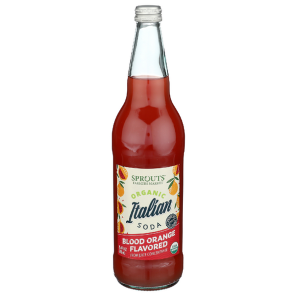 Sprouts Organic Blood Orange Italian Soda