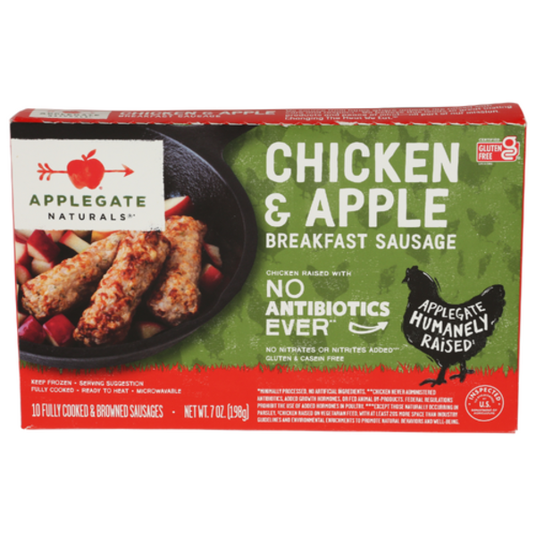 Applegate Gluten-Free Chicken & Apple Breakfast Sausage