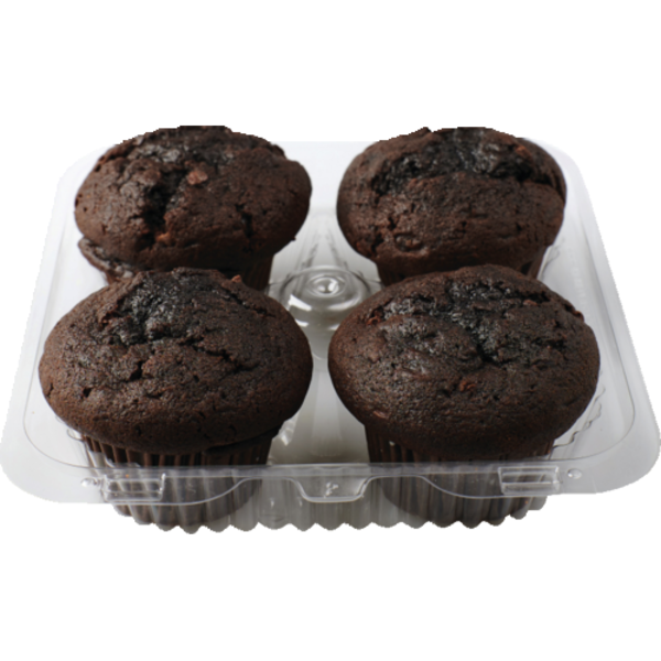 Sprouts Double Chocolate Vegan Muffins 4 Pack