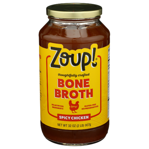 Zoup Fresh Soup Company Spicy Chicken Bone Broth