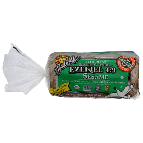 Food For Life Ezekiel 4:9 Organic Sesame Bread