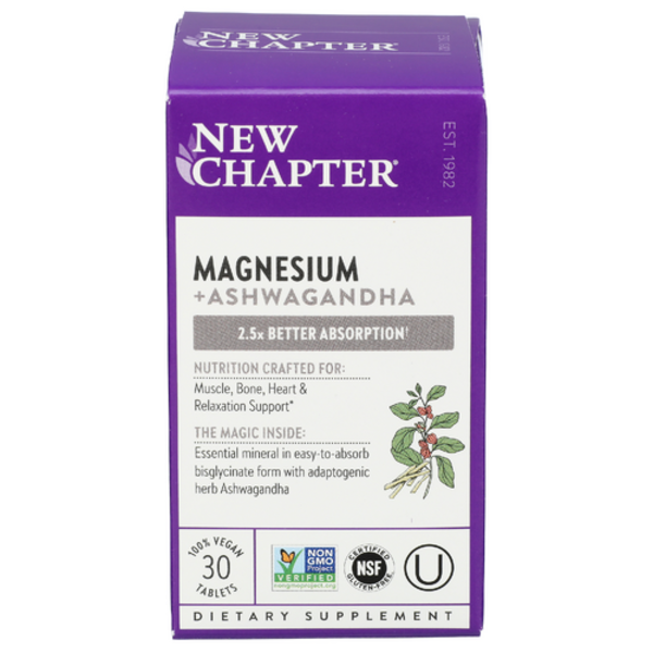 New Chapter Magnesium + Ashwagandha