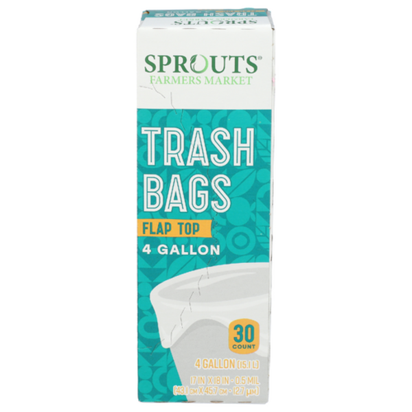 Sprouts Trash Bags 4 Gallon