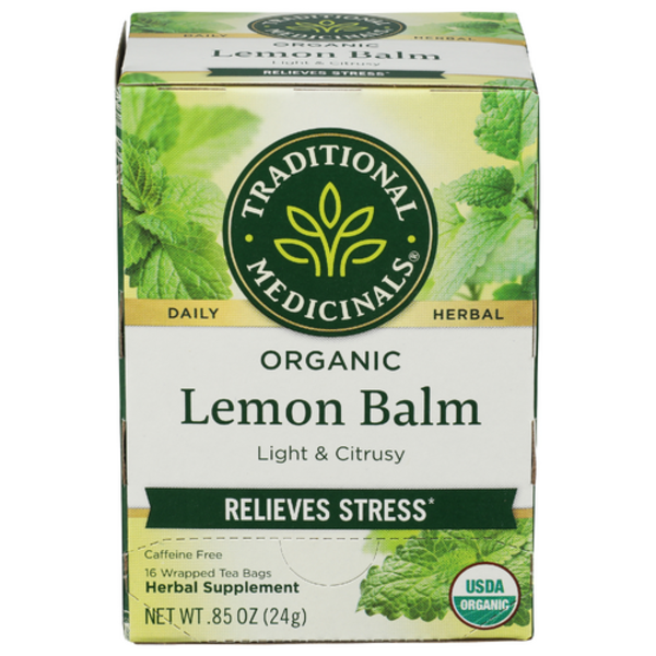 Traditional Medicinals Organic Lemon Balm Tea