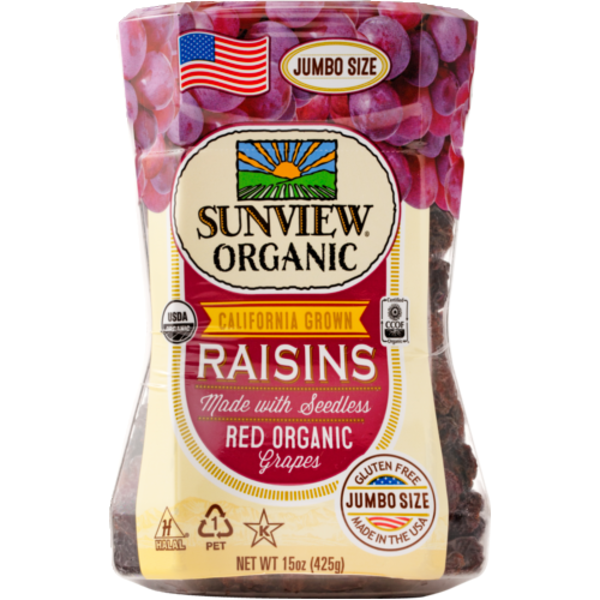 Sunview Organic Red Raisins
