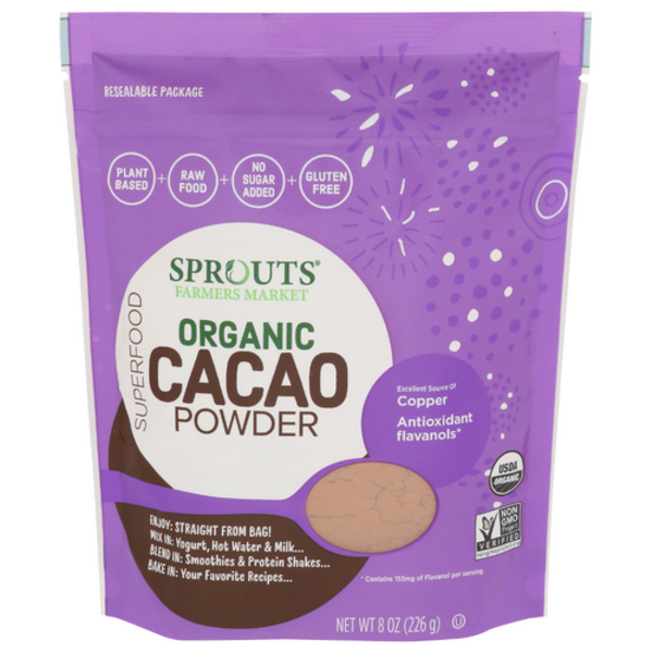 Sprouts Organic Cacao Powder
