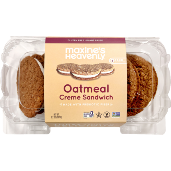 Maxine's Heavenly Oatmeal Creme Cookie Sandwiches 6 Pack