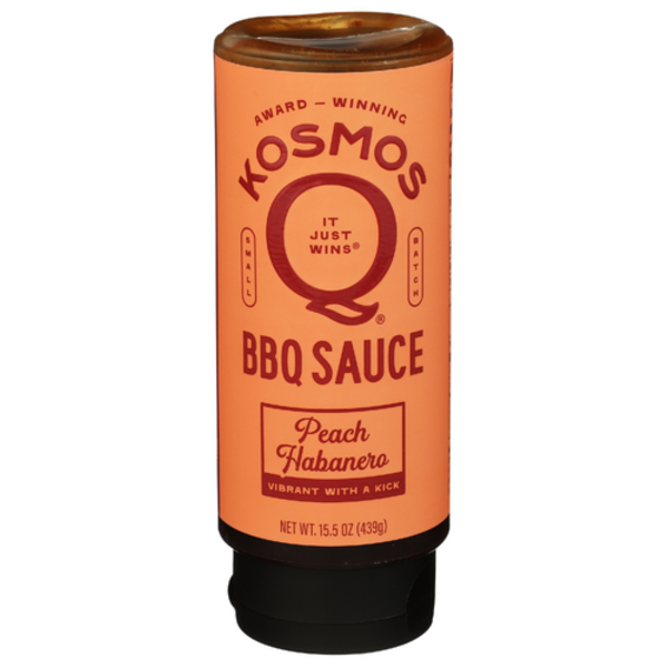 Kosmos Q Peach Habanero BBQ Sauce