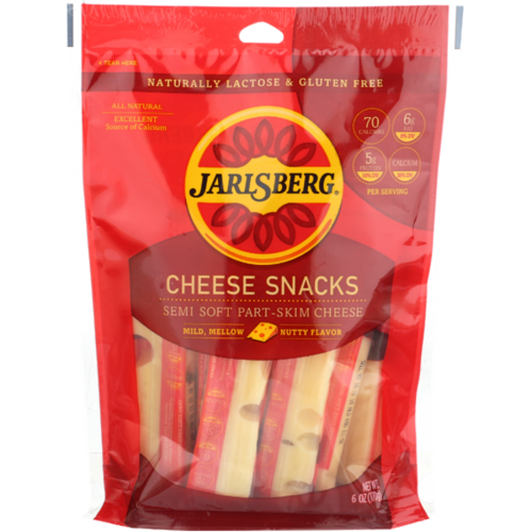 Jarlsberg Cheese Semi Soft Part Skim Cheese Snacks