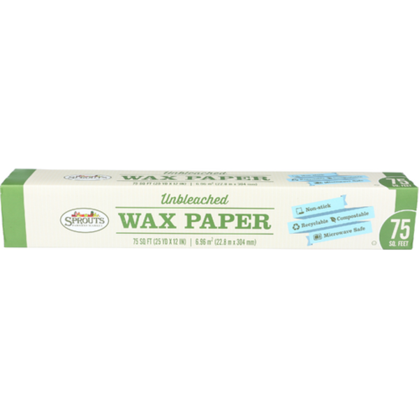 Sprouts Unbleached Wax Paper