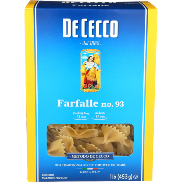 Dececco Farfalle Pasta