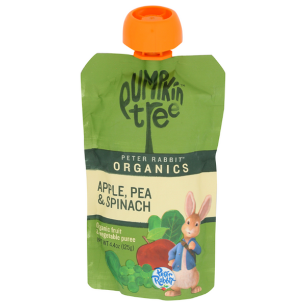 Peter Rabbit Organics Apple Pea & Spinach Puree Pouch