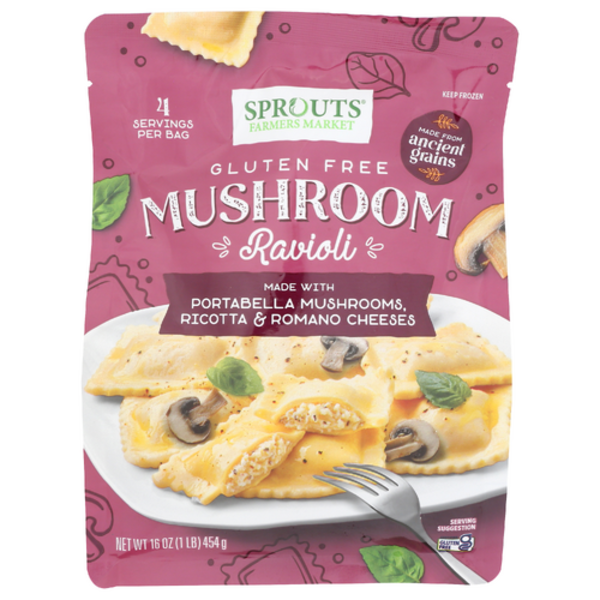 Sprouts Gluten Free Mushroom Ravioli