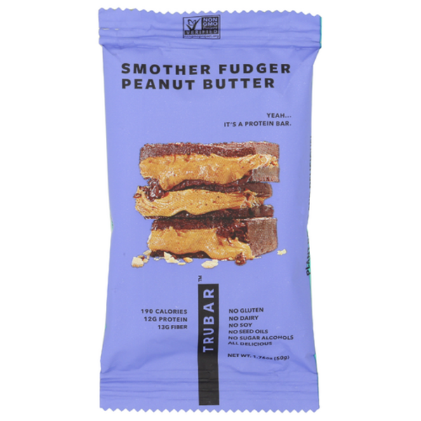 Trubar Smother Fudger Peanut Butter Protein Bar
