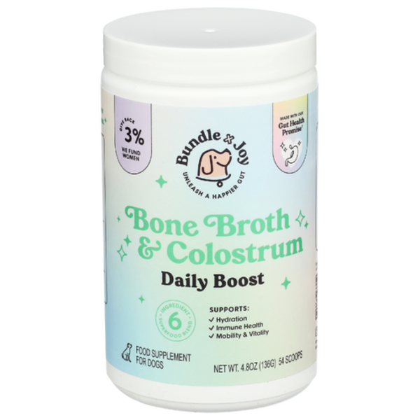 Bundle X Joy Bone Broth & Colostrum Dog Supplement Powder